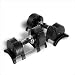 StairMaster 110001 Adjustable Weights Dumbells – StairMaster Pair of TwistLock Adjustable Free Weights