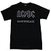 AC/DC BACK IN BLACK (Album) Licensed Black T-Shirt