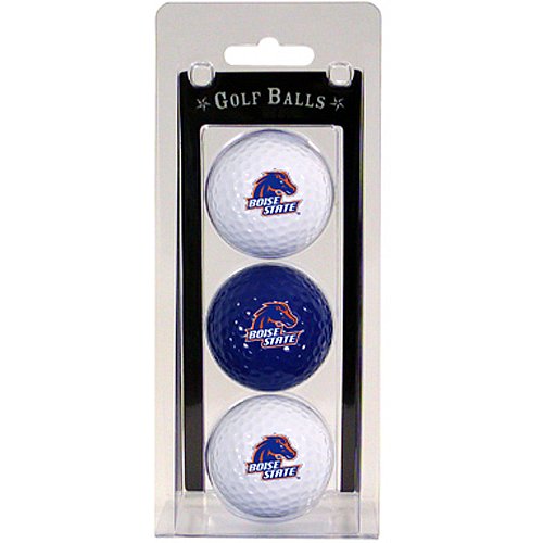 Boise State Broncos Pack Of 3 Golf Balls From Team Golf