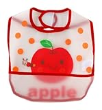 ニシキ　なりきりBABY 食事用エプロン P8100 レッド・P8100R