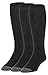 Galiva Men's Cotton Extra Soft Over the Calf Cushion Socks - 3 Pairs