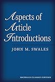 Aspects of article introductions