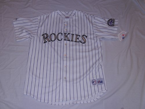 Todd Helton Autographed Colorado Rockies Pinstripe Jersey, All Star, Gold Glove Winner, Silver Slugger Award Winner, University of Tennessee Vols