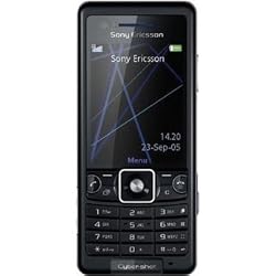 Sony Ericsson C510a  Cyber-Shot Unlocked Phone with 3.2 MP Camera, 3G, GSM, Media Player, and Bluetooth--U.S. Version with Warranty (Black)
