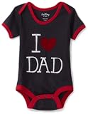 Hatley I Love Dad One Piece, Blue, 3-6 Months