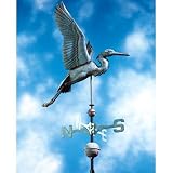 Whitehall Products 45034 Verdigris Copper Heron Weathervane