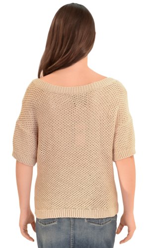 Juicy Couture Women's Easy Knit Pullover Sweater Top
