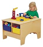 Kydz Building Table - Duplo Compatible With Clear Tubs - School & Play Furn ....
