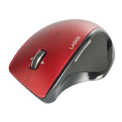 バッファローコクヨサプライ BUFFALO レーザー式無線マウス Bluetooth2.1対応 5ボタンチルト レッド BSMLB02RD