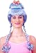 Adult's Blue Fairytale Costume Wig