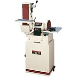 JET 708598K JSG-6CS 6-Inch 12-Inch 1-1 2 Horsepower Belt Disc Sander, 115 230-Volt 1 Phase