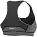 adidas Performance Women's Techfit Bra, X-Large, Dark Grey/Colored Heather/Print