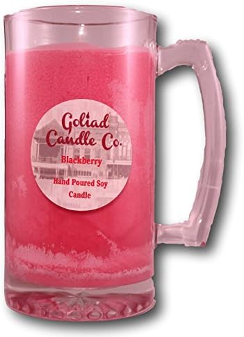 Blackberry 24oz Hand Poured Soy Candle Mug