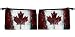 Rikki Knight Canadian Flag Design Scuba Foam Coin Purse Wallet - unisex - Affordable gift for all oc