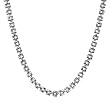 4.5mm Stainless Steel Weave Pattern Chain Link Necklace