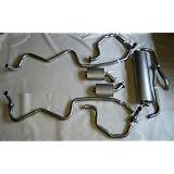 Dual Exhaust System - aluminized steel - 2 mufflers and 1 transverse (or 2... by Waldron's Antiqe Exhaust