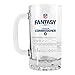 NFL Fantasy Football Commissioner Satin Etch Tankard, 16-ounce