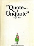 'Quote-unquote'