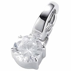 FOSSIL  JF85218040 Charm Anh�nger Zirkonia wei�