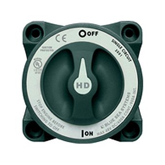 New BLUE SEA SWITCH BATTERY HD ON/OFF W/AFD Up To 600A Continuous Rating For Large Diesel Engines