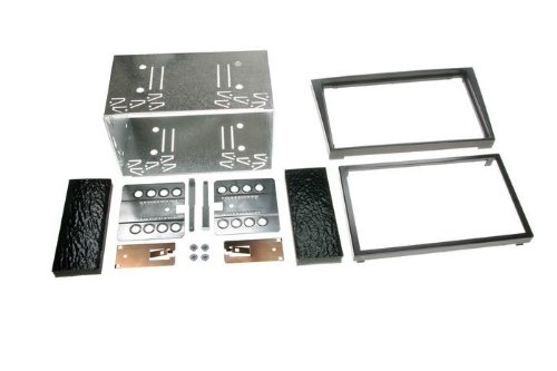 RT Doppel DIN Blende Komplett-Set Opel Vectra C SW 07-Sigmum 05- black