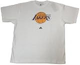 Los Angeles Lakers White Primary Logo T-Shirt