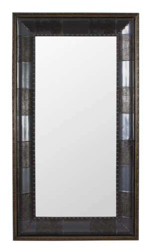 Powell Expedition Charcoal Leaning Floor Mirror On Sale