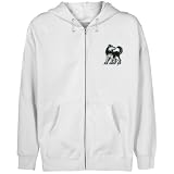 NCAA Northern Illinois Huskies Youth White Logo Applique Full Zip Hoody