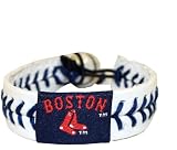 MLB Boston Red Sox - Boston and Sox Logo Authentic Baseball Bracelet