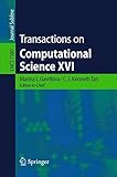 Transactions on computational science XVI