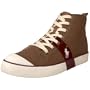 Polo Ralph Lauren Men's Conrad Canvas Hi-Top Sneaker,Drill,11.5 D US