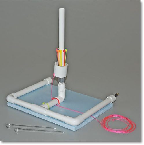 Soda Bottle Water Rocket Preassembled Launcher Toy plus 2 Tent Pegs