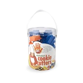 Eddingtons Mini Chef Alphabet Cutter Set, 26 Piece