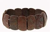 Medium Cushion Style Bracelet - Fossilized Agate