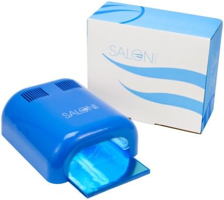 Salon Edge 36W Nail UV Lamp Acrylic Gel CURING Light TIMER 36 WATT Dryer BLUE