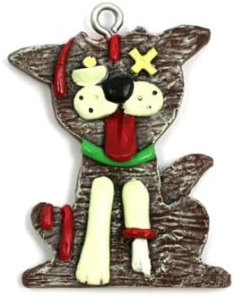 Gingerbread Zombie Dog - Christmas Ornament