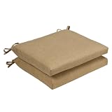 Outdoor Patio Beige Outdoor Dining Cushion - Set of 2