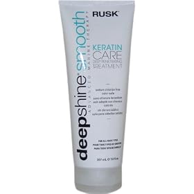 Deepshine Keratin Care Deep Penetrating Treatment By Rusk for Unisex Treatment, 7 Ounce