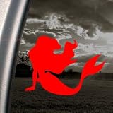 Disney Red Decal Little Mermaid Ariel Window Red Sticker