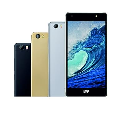 LYF WATER F1S - Dual Sim 4G VoLTE+ (Black, 3GB RAM, 32GB ROM)
