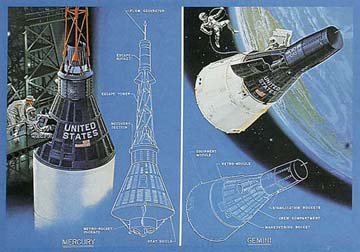 1/48 Mercury/Gemini Space Capsule Set (SSP)