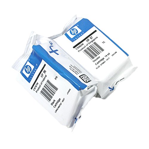 HP 96/97 Black & Color Ink Cartridges 2- Pack Original Cartridges C9363WN