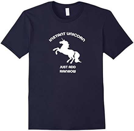 Men's Instant Unicorn t shirt 2XL Navy