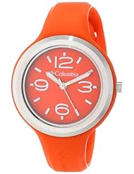 Columbia Womens CT005820 Escapade Orange Analog Dial and Strap Watch