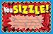 AWARDS,YOU SIZZLE,30/PK