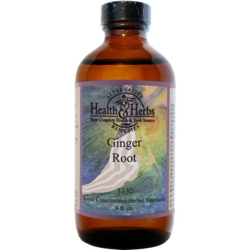 Alternative Health & Herbs Remedies Ginger Root 8-Ounce Bottle by Ginger Root