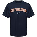  : Nike Cal State Fullerton Titans Navy Blue College Classic T-shirt