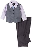 Nautica Windowpane Vest Set
