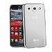 Fosmon DURA Frost SLIM-Fit Case Flexible TPU Cover for LG Optimus G Pro / LG E980 (Clear)