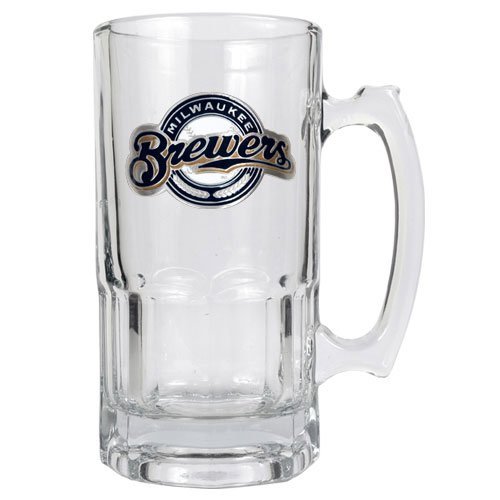 Milwaukee Brewers 1-Liter Macho Mug  (Primary Logo)